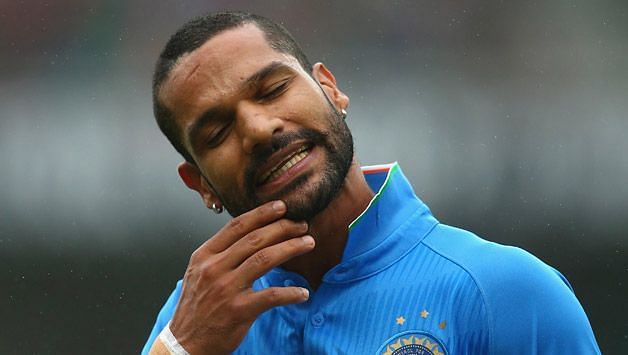 Image result for shikhar Dhawan disappointed